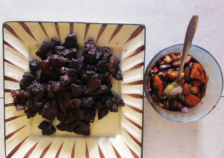 gambar untuk resep Sate sapi teflon