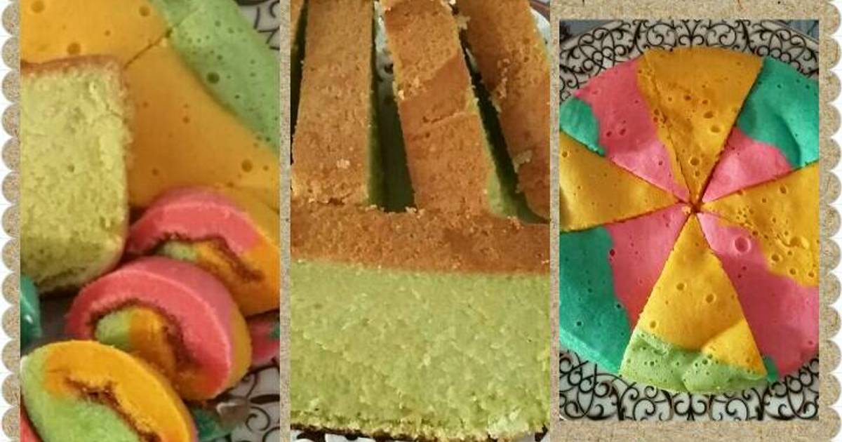 Resep Trio Cake Panggang