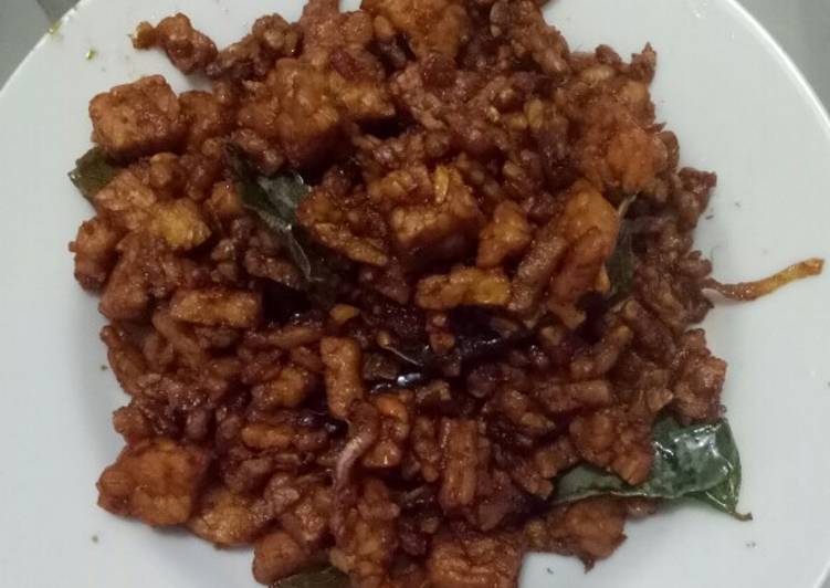 resep makanan Tempe orek kering