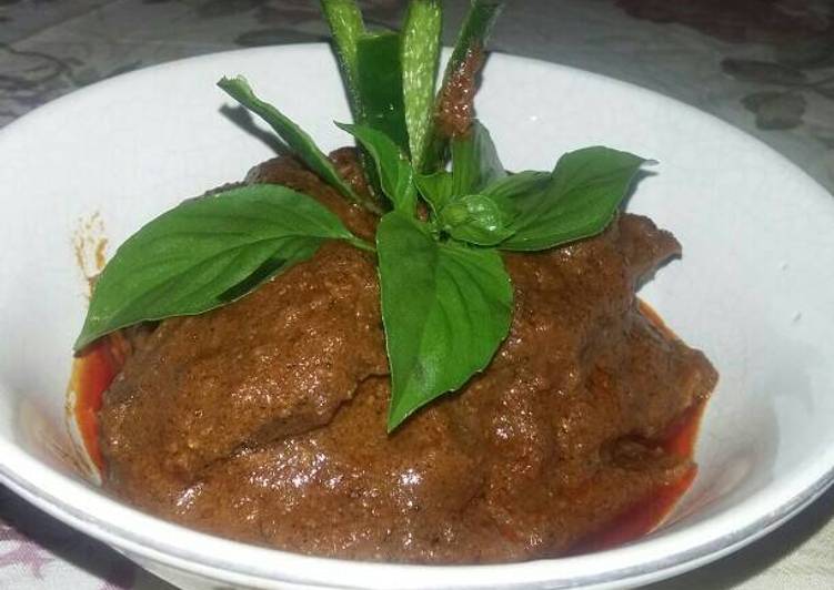 gambar untuk cara membuat Rendang daging sapi