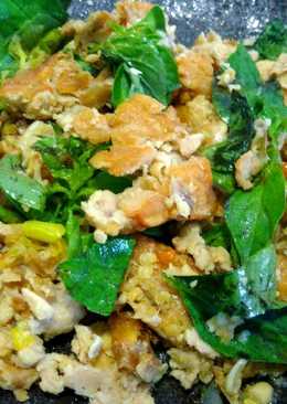 Penyet tempe kemangi