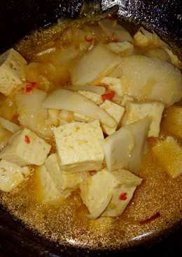 Gulai rebung tahu