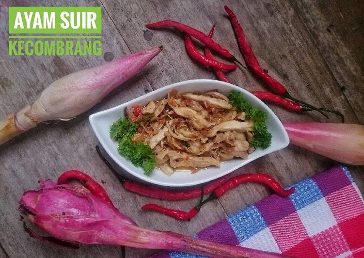 gambar untuk cara membuat Ayam Suir Kecombrang