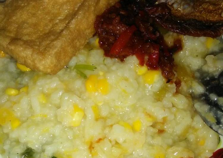 Resep Bubur manado simpel