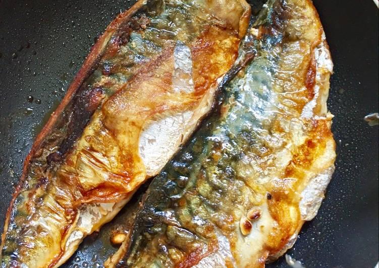 Resep Grilled Mackerel (Makarel/Saba) Dari eva ??