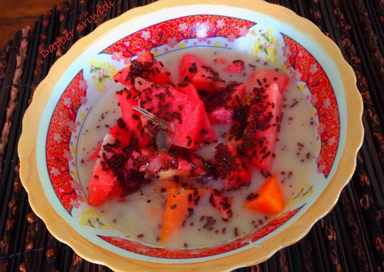 Resep Es buah Kiriman dari Dapoer sriwidi