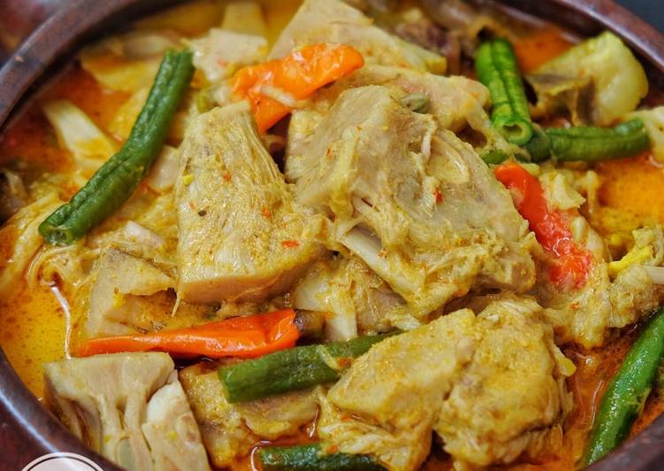 Resep Gulai nangka - Susi Agung