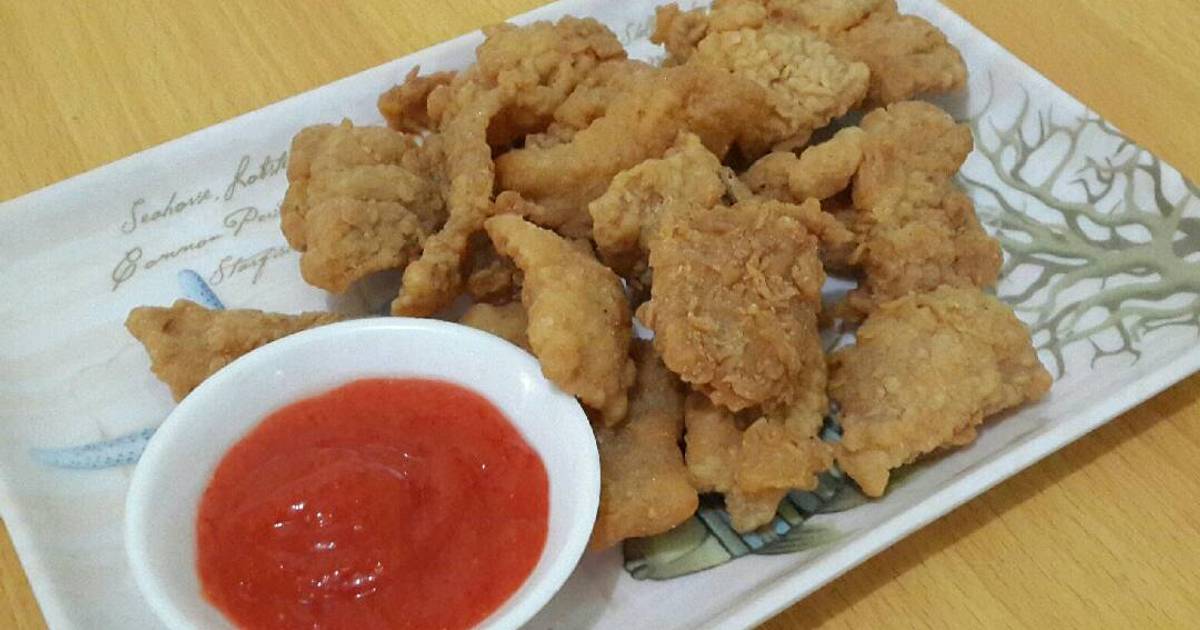 Resep Kulit Ayam Crispy Renyah ala Adelia Sharfina