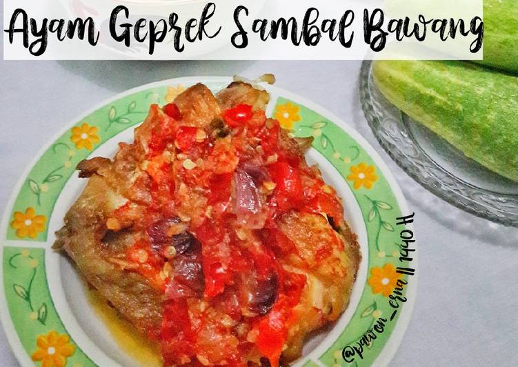 Resep Ayam Geprek Sambal Bawang Oleh Dwi Ernawati