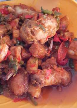 Ayam Cabe Ijo+Cabe Merah