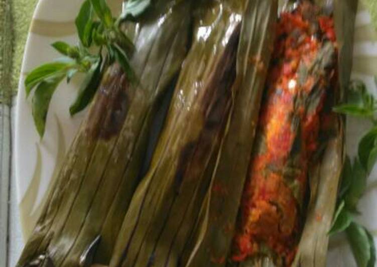 Resep Pepes ikan pindang kemangi Oleh julieee