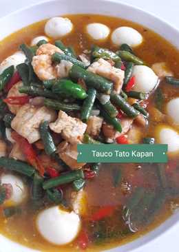 Tauco Tato Kapan(Tahu Telur kacang panjang)