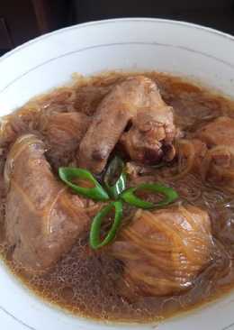 Semur ayam + soon