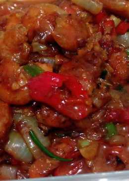 Udang pedassss with fresh milk