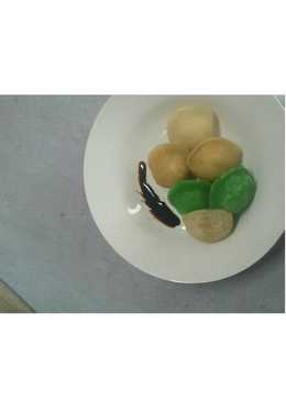 Cilok goreng 3 warna