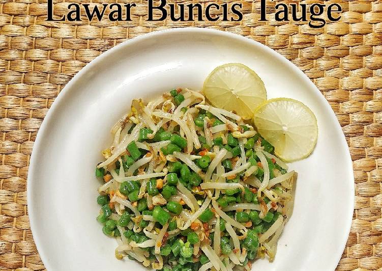 Lawar Buncis Tauge recipe main photo