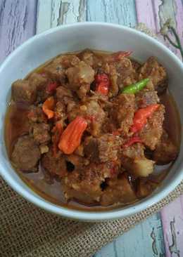 Oseng Mercon Daging Sapi