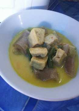 Santan pedas kulit sapi