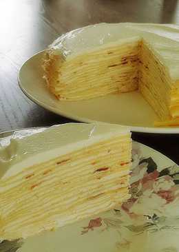 Cream cheese mille crepe