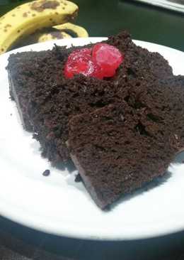 Brownies pisang kukus lembut legit