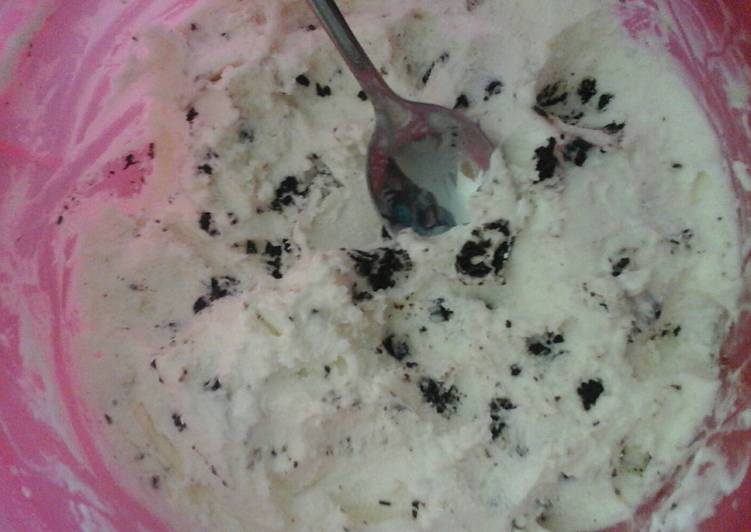 resep makanan Oreo Ice Cream