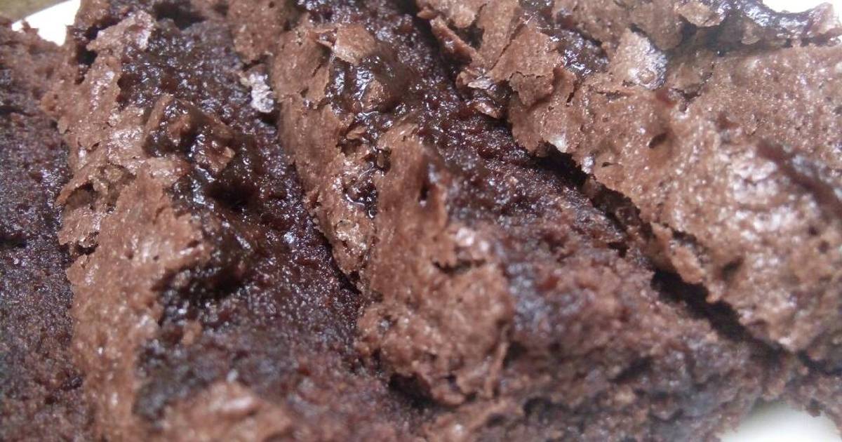 Resep Brownies shiny crust oleh Dapur Iyek - Cookpad