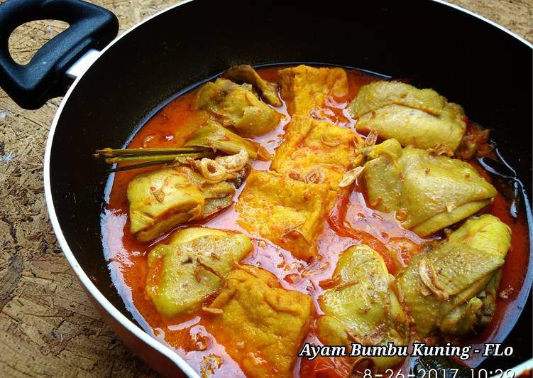 gambar untuk resep Ayam Bumbu Kuning super Mantap??- FLo