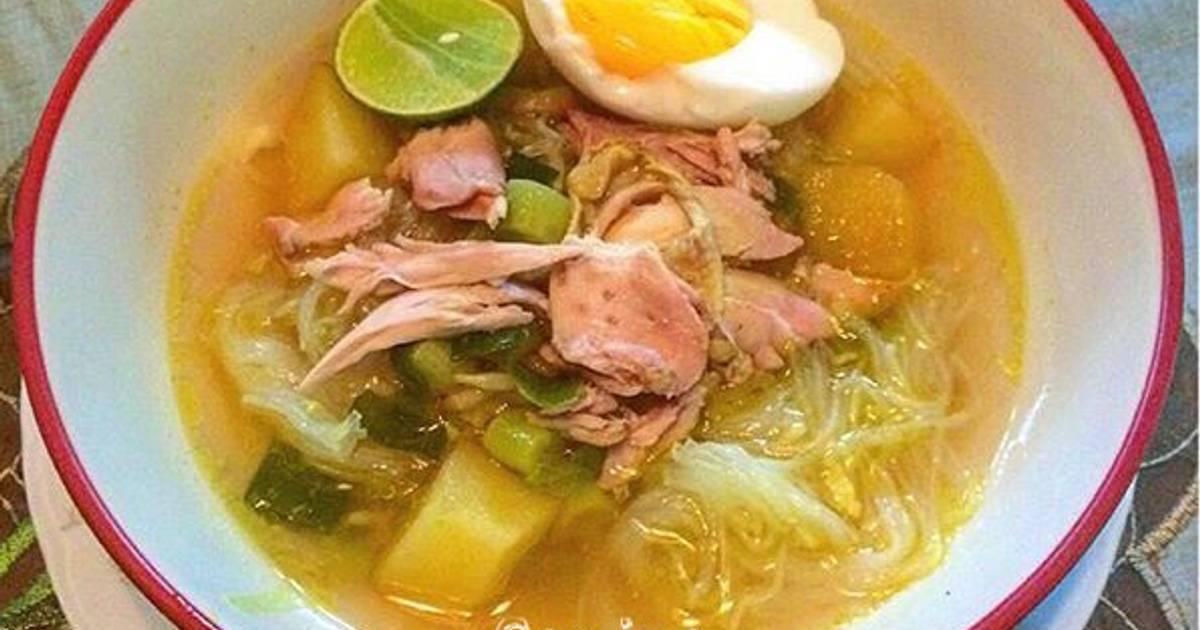 Resep Soto Ayam Kuning ala Canina Kh