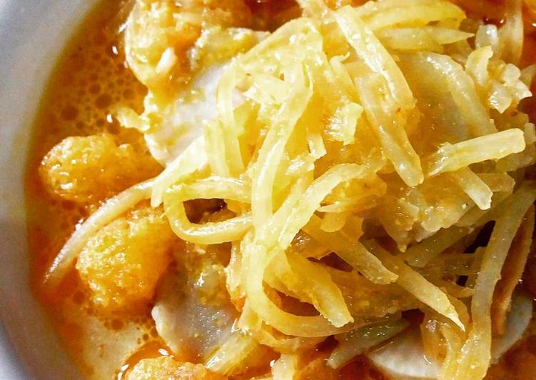 bahan dan cara membuat Lontong sayur (Lonsay)