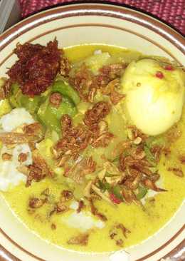 Sayur Lontong (Labu dan Telur)