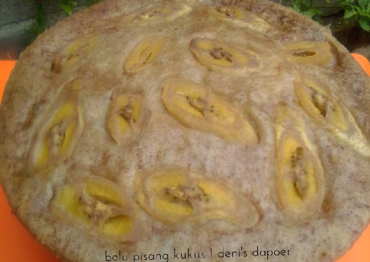 resep makanan Bolu pisang kukus blender