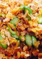 Nasi Goreng Pete + Telur Orak Arik