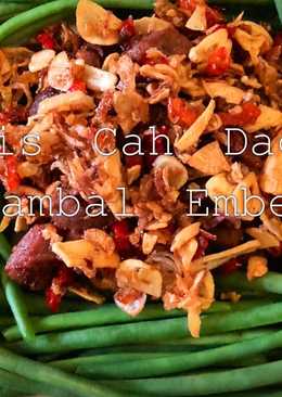 Buncis Cah Daging Sambal Embe ala Chef_z