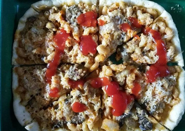 resep makanan Pizza Terong Macaroni Happy Call