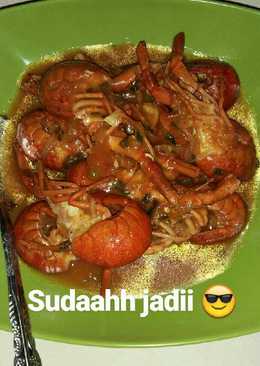 Baby lobster asam pedas manis