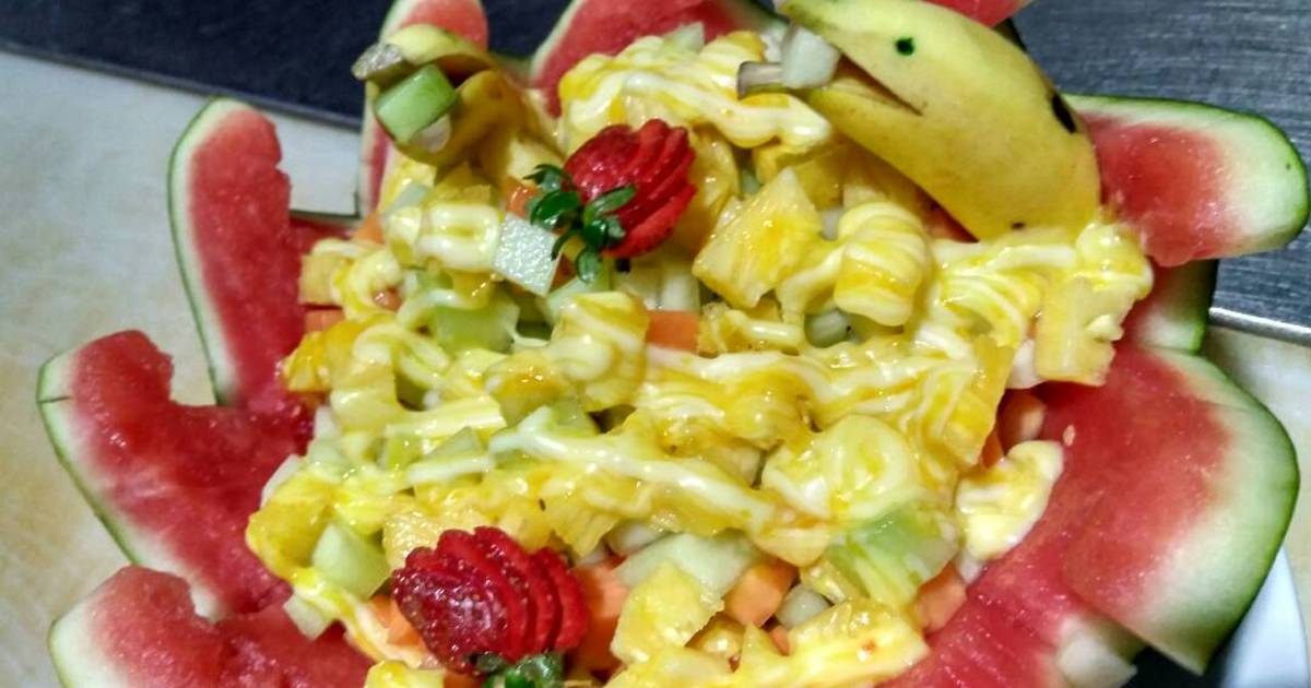 25 resep  saos salad  buah  enak  dan  sederhana Cookpad