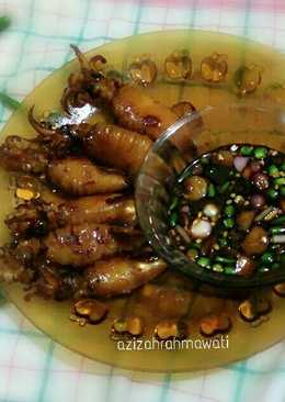 Cumi bakar sambel kecap