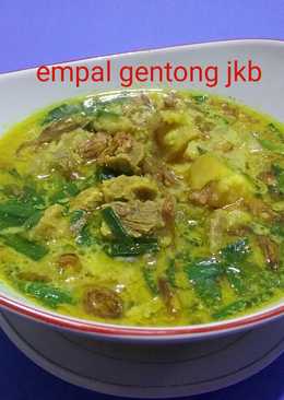 Empal gentong ala bunda jkb