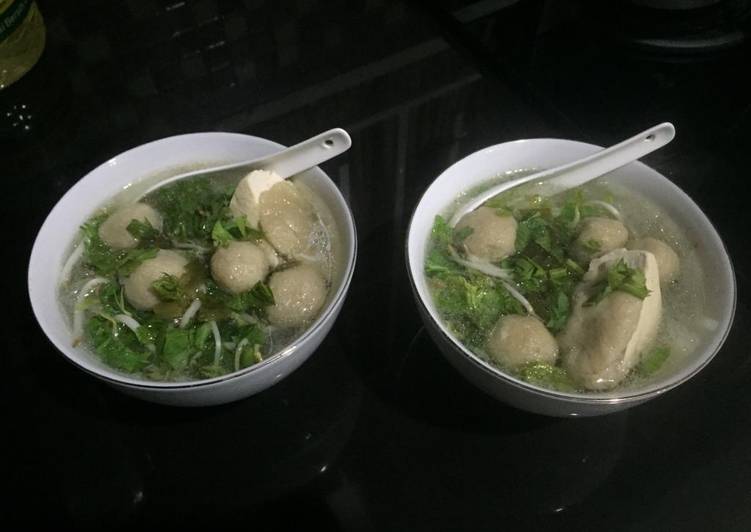  Resep  Bakso  Jamur  Merang Bakso  Vegetarian oleh theresa 