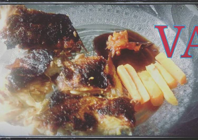 Resep Bandeng Bakar Simple (di wajan bekas)^^v Dari VA