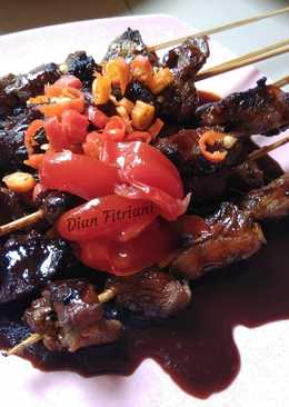 Sate Kambing bumbu kecap