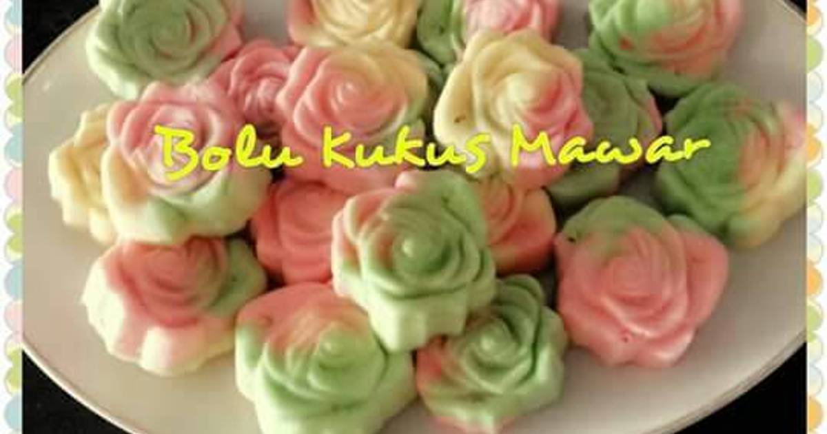 Resep Bolu Kukus Mawar