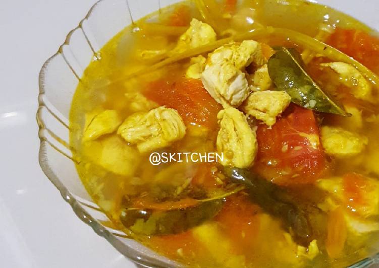  Resep Garang Asem Ayam Santan Pedas 