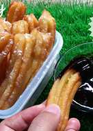 Churros saus coklat