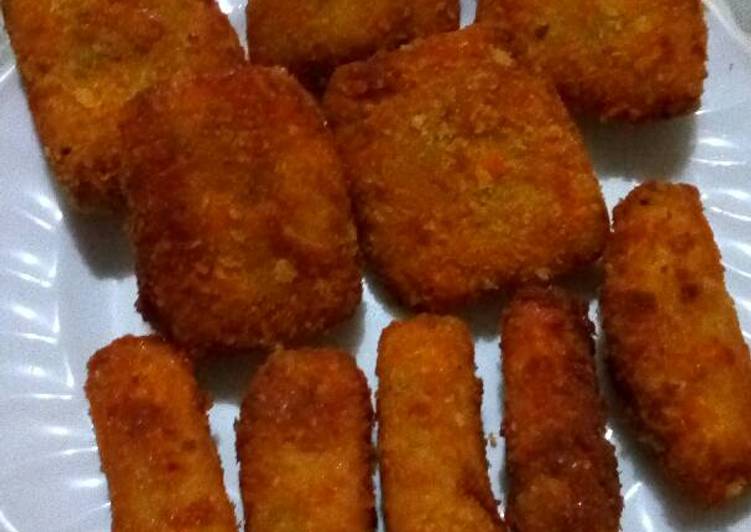 Resep Nugget Ayam Wortel Oleh Shanti Kusumasari   Cookpad