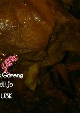 Bebek Goreng Sambal ijo