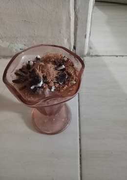 Es kepal Milo mix Oreo dg bahan simple