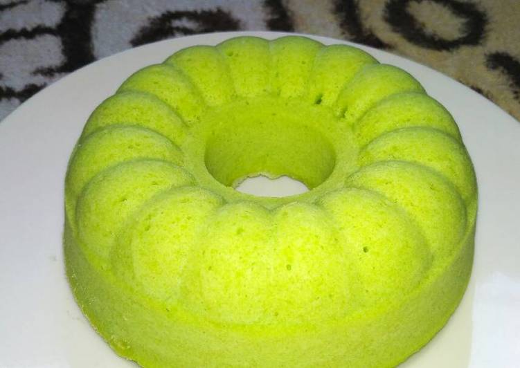 gambar untuk resep makanan Bolu Pandan Keju Kukus