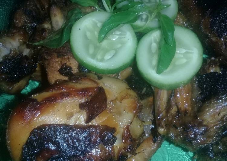 Ayam bacem bakar foto resep utama