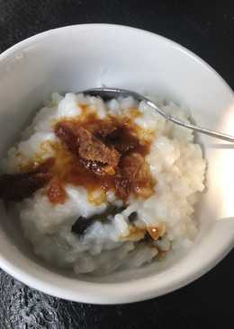 Bubur gurih gula merah